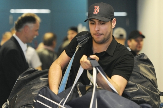 Brankář Ondřej Pavelec.