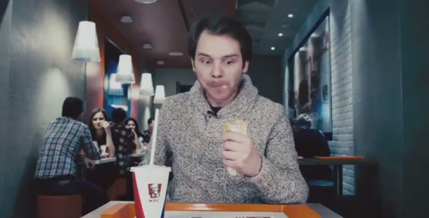 Kampaň ruského KFC.