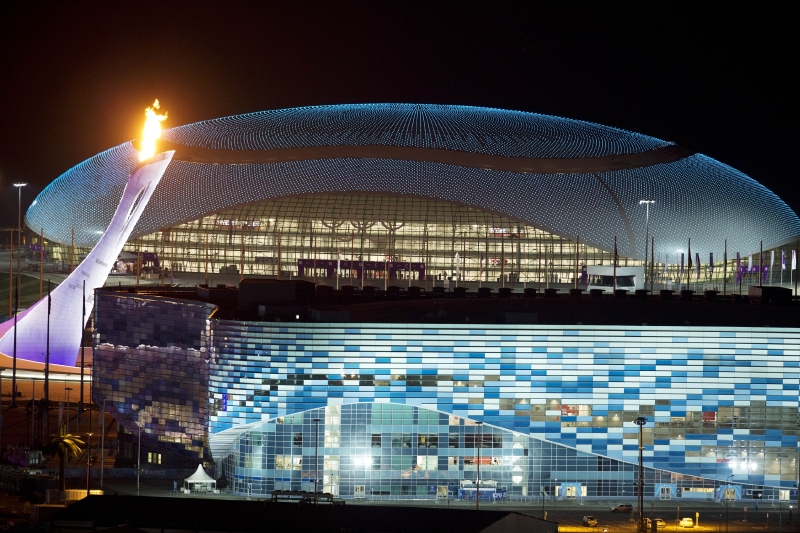 Olympijský stadion v Soči.
