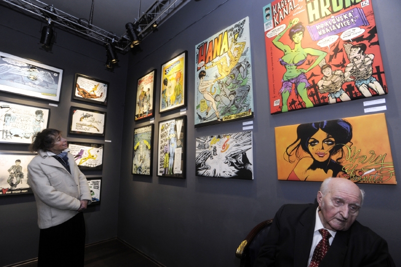 V Praze bylo v roce 2011 otevřeno Komiksové muzeum Káji Saudka.
