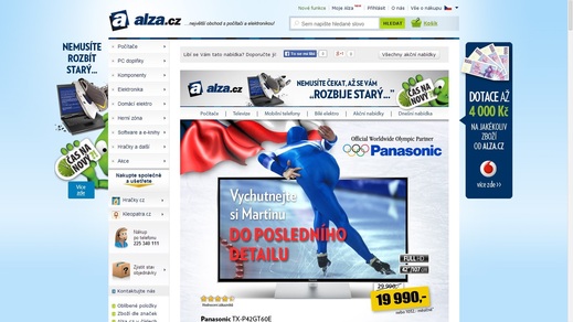 Alza 2014 - sice trošku lascivní, ale jinak bezproblémové, protože Panasonic je jedním z oficiálních olympijských partnerů.