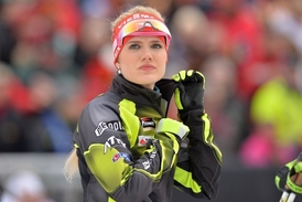 Biatlonistka Gabriela Soukalová.