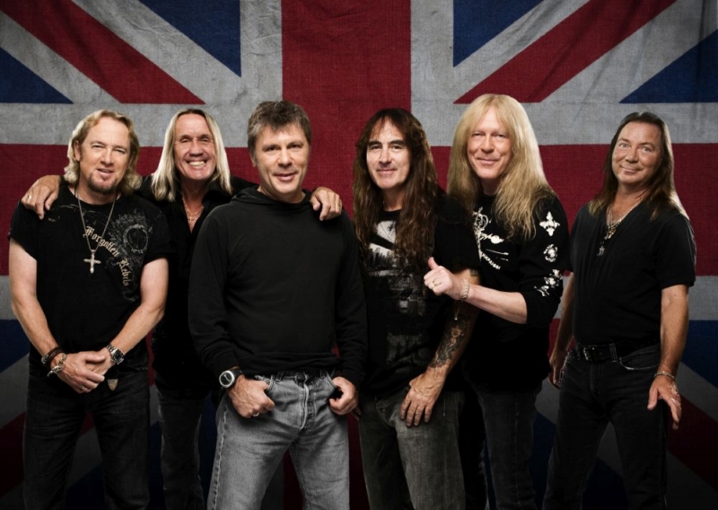 Anglická heavymetalová skupina Iron Maiden.