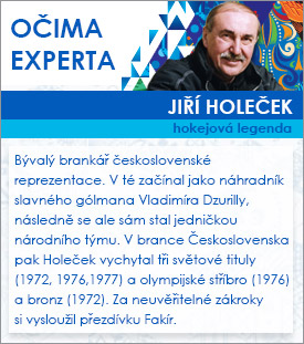 Hokejový expert Jiří Holeček.