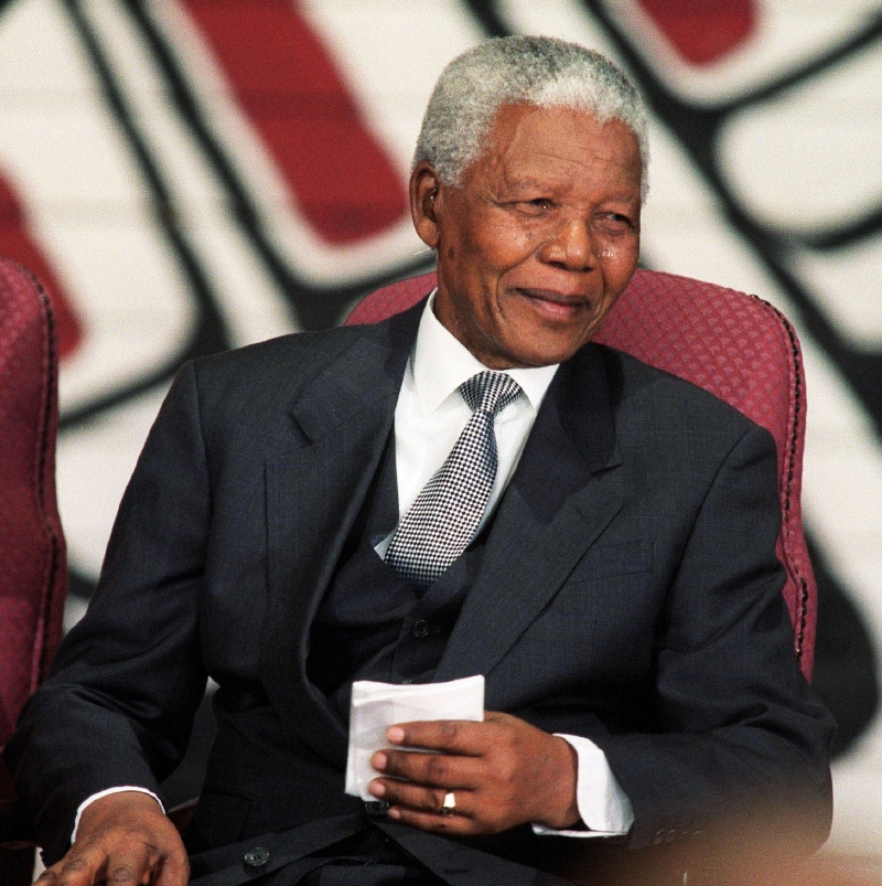 Nelson Mandela.