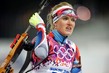 Gabriela Soukalová získala v závodu s hromadným startem na 12,5 kilometrů senzační stříbro.