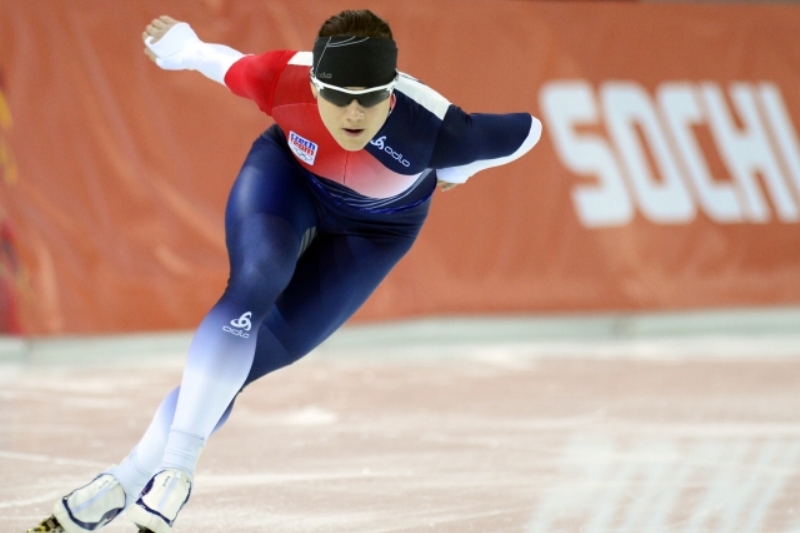 Rychlobruslařka Karolína Erbanová.