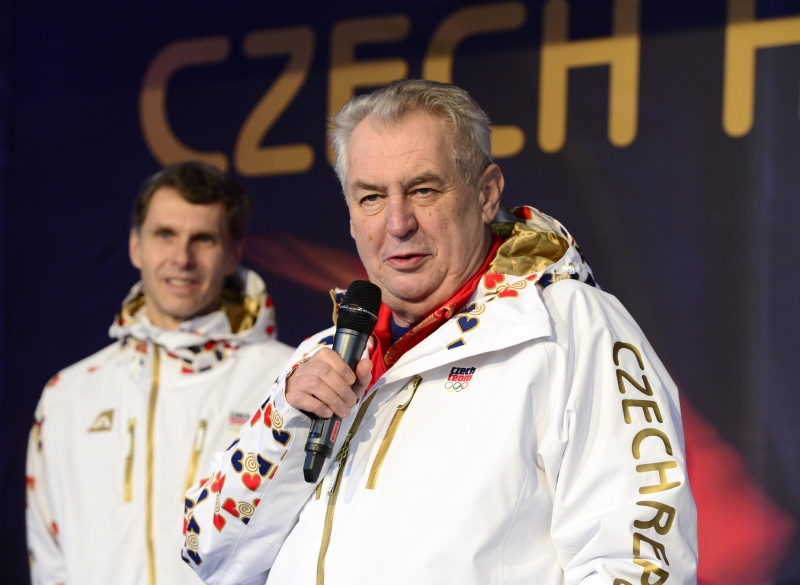 Prezident Miloš Zeman.