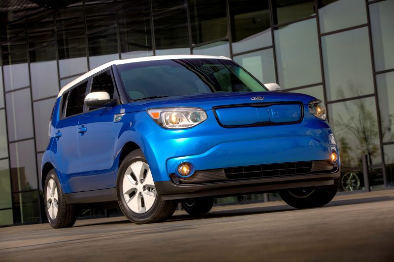 Elektromobil Kia Soul EV. Elektromobil Kia Soul EV.