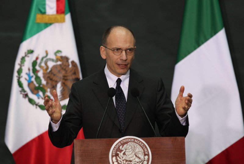 Italský premiér Enrico Letta oznámil svou rezignaci.