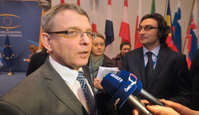 Ministr zahraničí Lubomír Zaorálek (ČSSD).