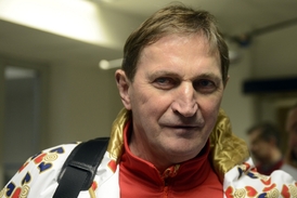 Trenér českého týmu Alois Hadamczik.