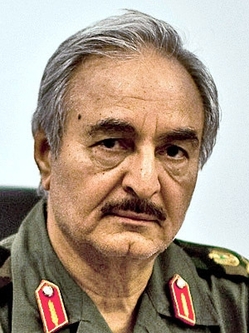 Chalífa Haftár.