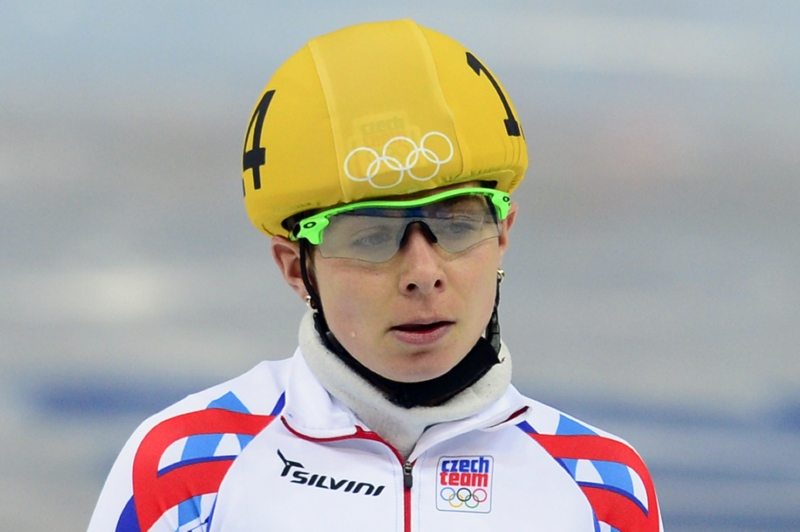 Rychlobruslařka na krátké dráze Kateřina Novotná.