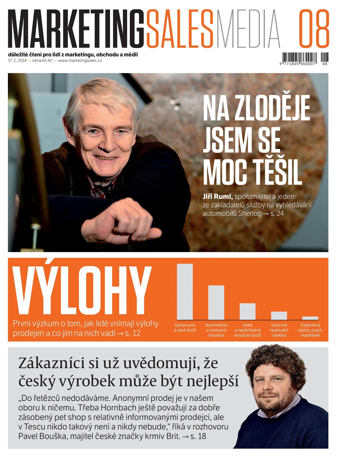 MarketingSalesMedia č. 8/2014.