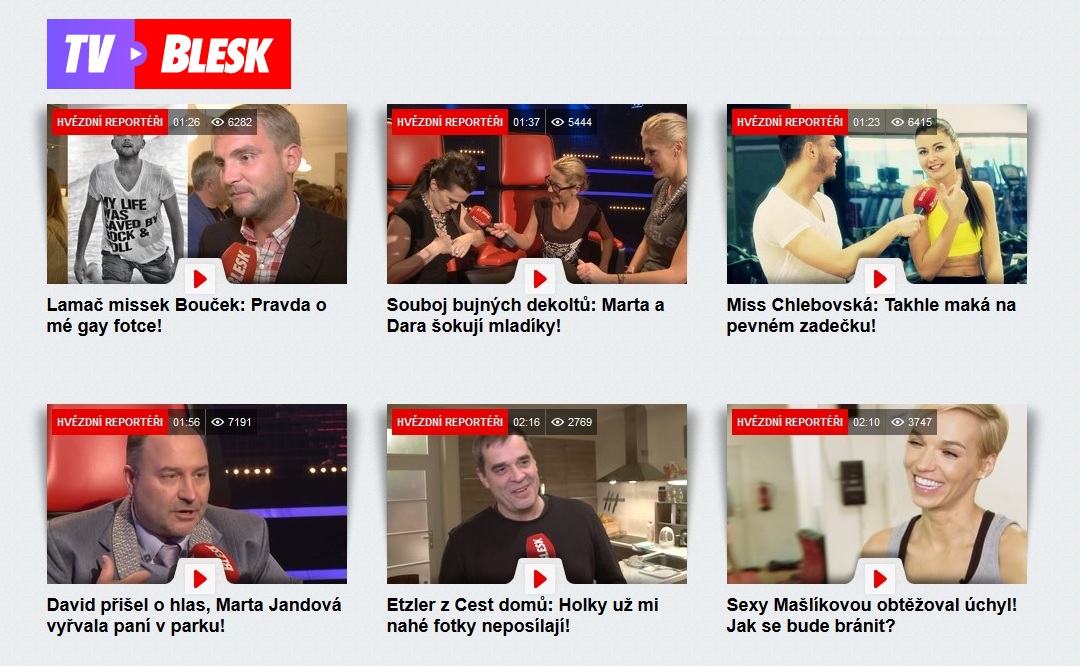 Blesk.cz funguje už od června minulého roku. Nyní by Ringier Axel Springer CZ chtěl spustit i vlastní on-line televizi.