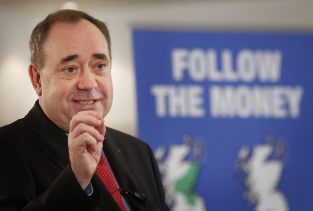 Skotský premiér Alex Salmond.