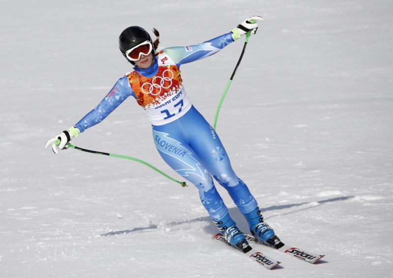Slovinka Tina Mazeová.