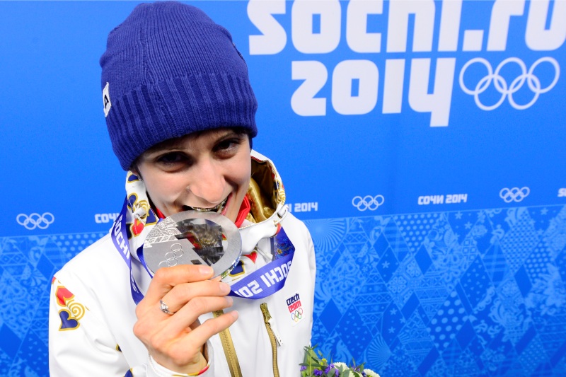 Martina Sáblíková má už stříbro ze závodu na tři kilometry.