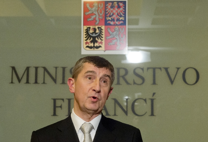 Ministr financí Andrej Babiš.