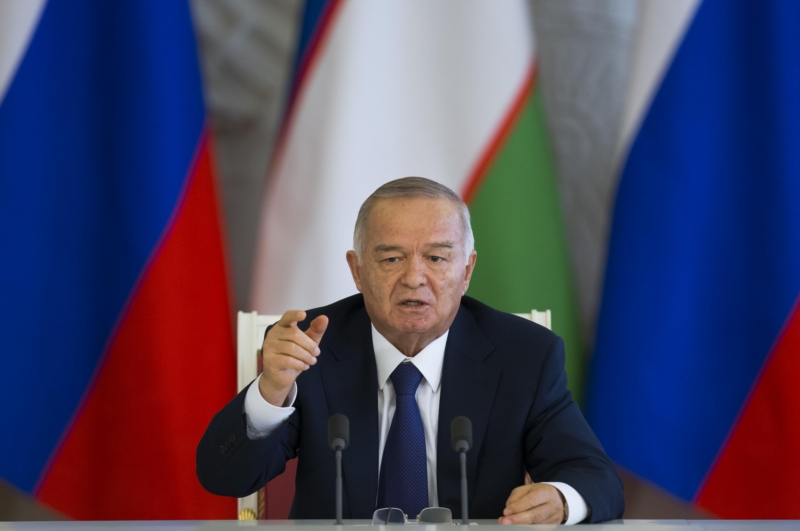 Uzbecký prezident Islam Karimov obhájcům lidských práv nevoní. Uzbecký prezident Islam Karimov obhájcům lidských práv nevoní.