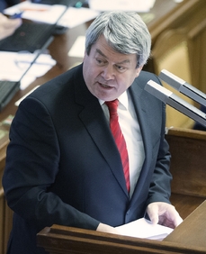 Předseda KSČM Vojtěch Filip.