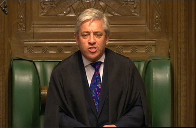 John Bercow to v čele Dolní sněmovny nemá lehké.