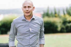 Jeden ze zakladatelů Socialbakers Lukáš Maixner.