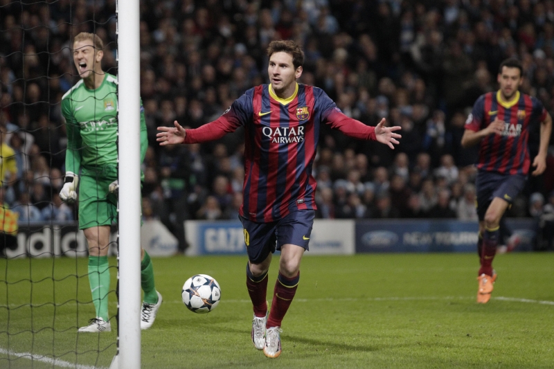 Fotbalista Lionel Messi.