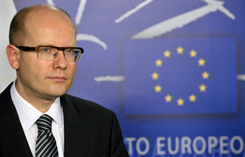 Premiér Bohuslav Sobotka.
