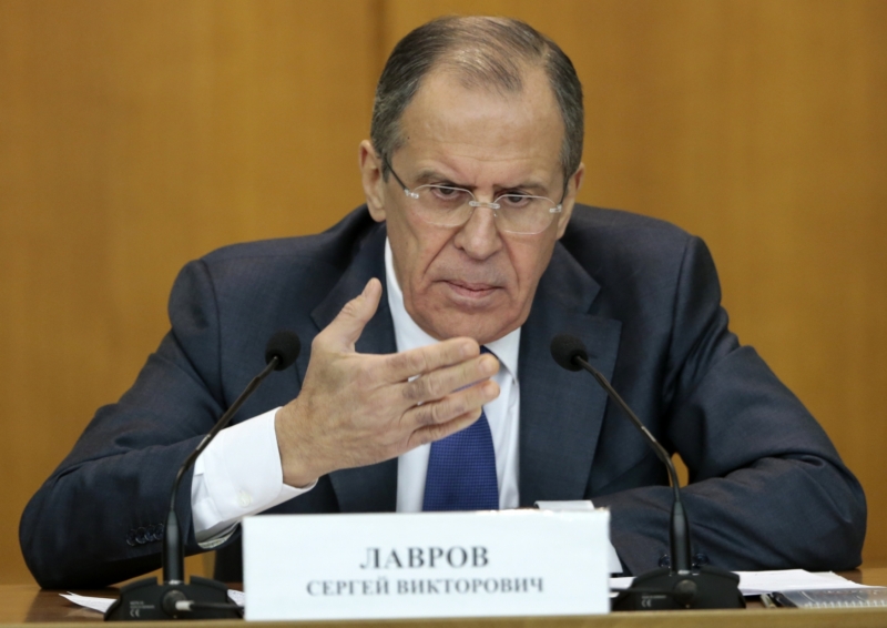 Ruský ministr zahraničí Sergej Lavrov. Ruský ministr zahraničí Sergej Lavrov.