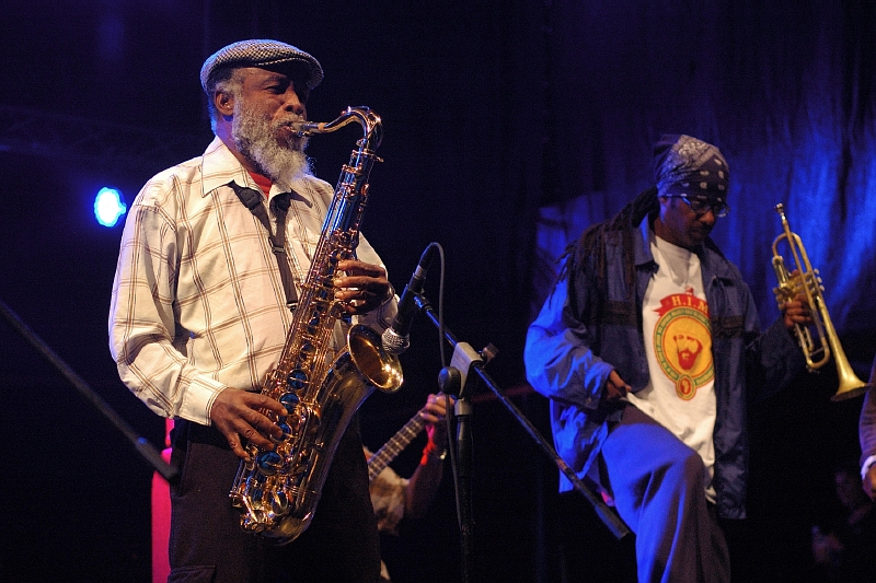 The Skatalites na Sázavafestu v roce 2008.