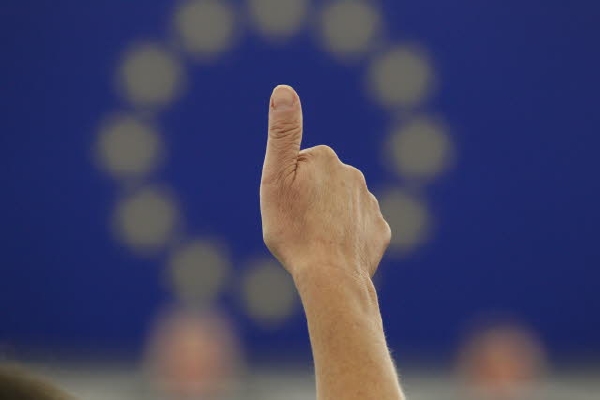 Hlasování poslanců EU (ilustrační foto).