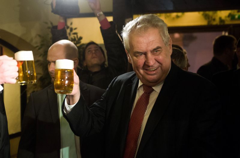 Prezident Miloš Zeman.