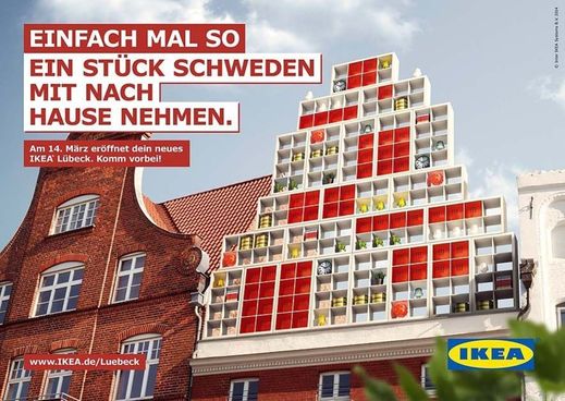 Reklama na Ikea.