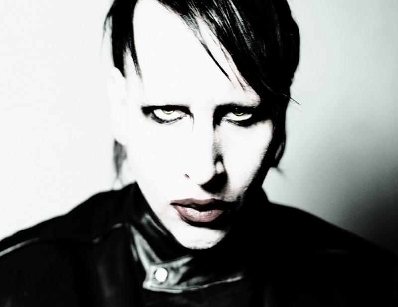Zpěvák Brian Hugh Warner alias Marilyn Manson.