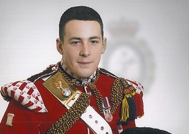 Britský voják Lee Rigby.