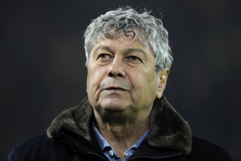 Trenér Šachtaru Mircea Lucescu.