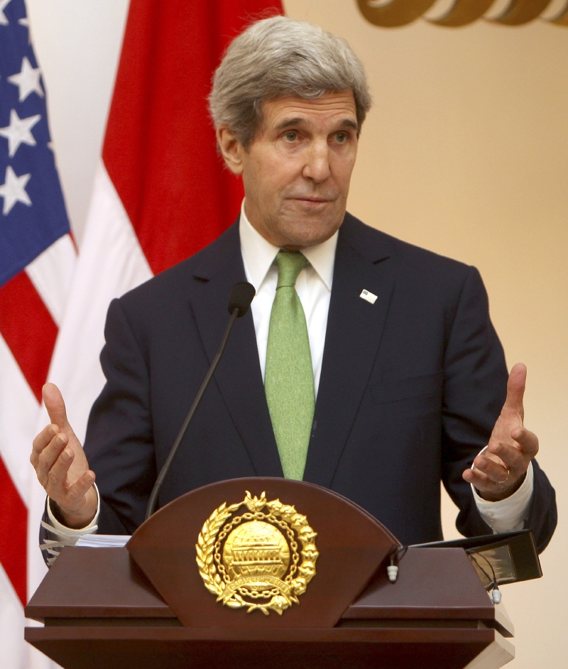 Americký ministr zahraničí John Kerry. 