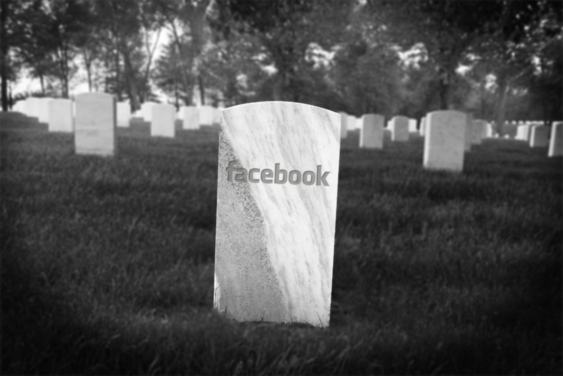 Facebook chce vzpomínat na mrtvé (ilustrační foto). 