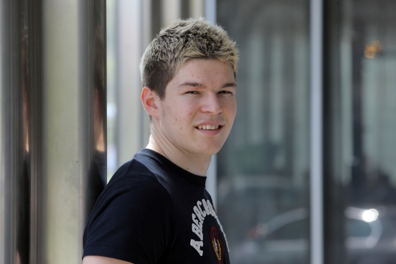 Hokejový talent Tomáš Hertl.