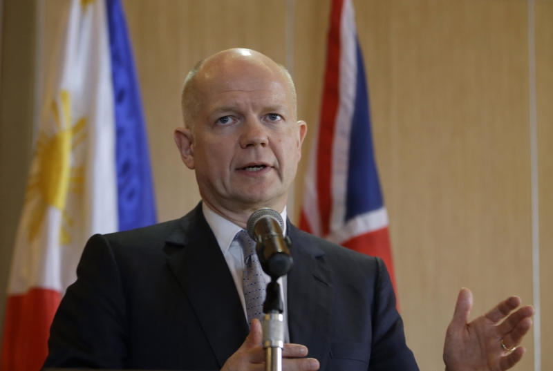 Britský ministr zahraničí William Hague.