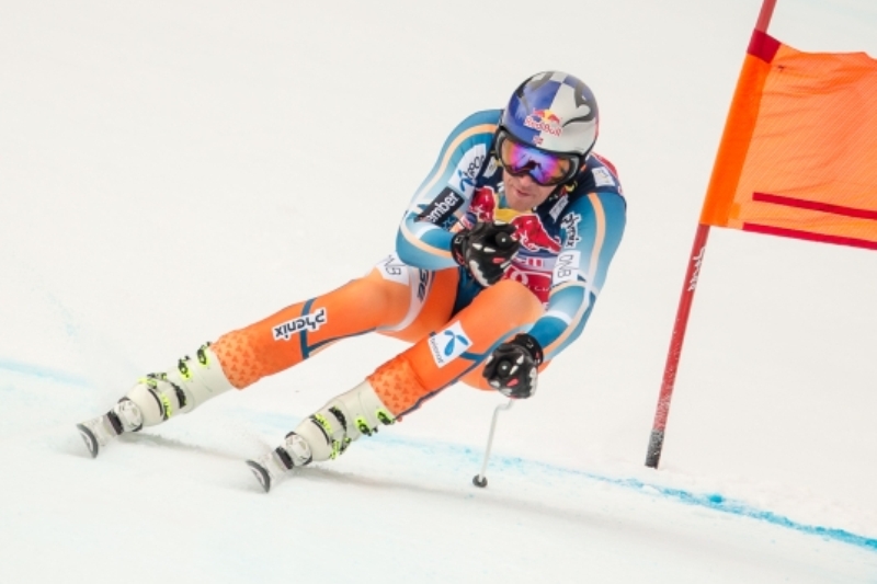Norský lyžař Aksel Lund Svindal.