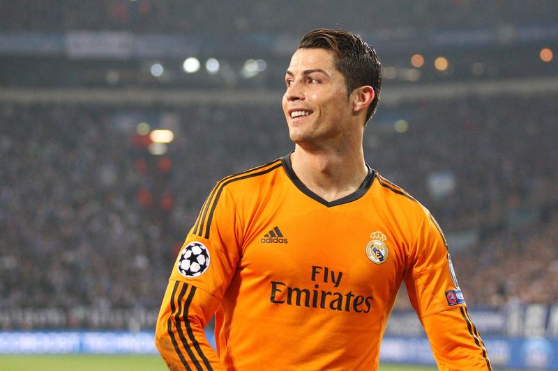 Hvězda Realu Cristiano Ronaldo. 
