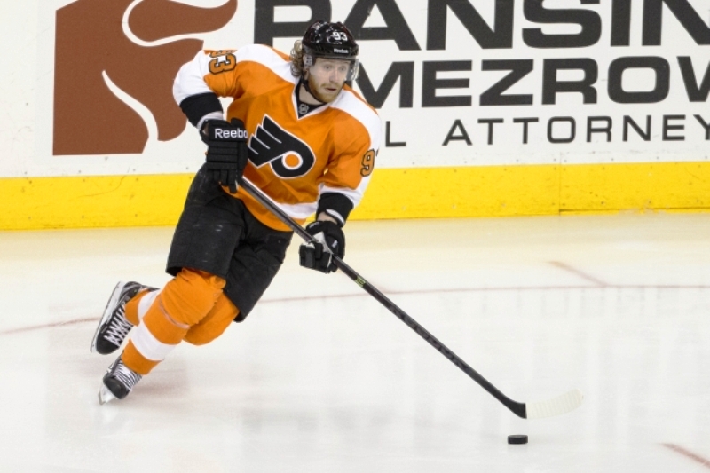 Útočník Philadelphie Jakub Voráček.