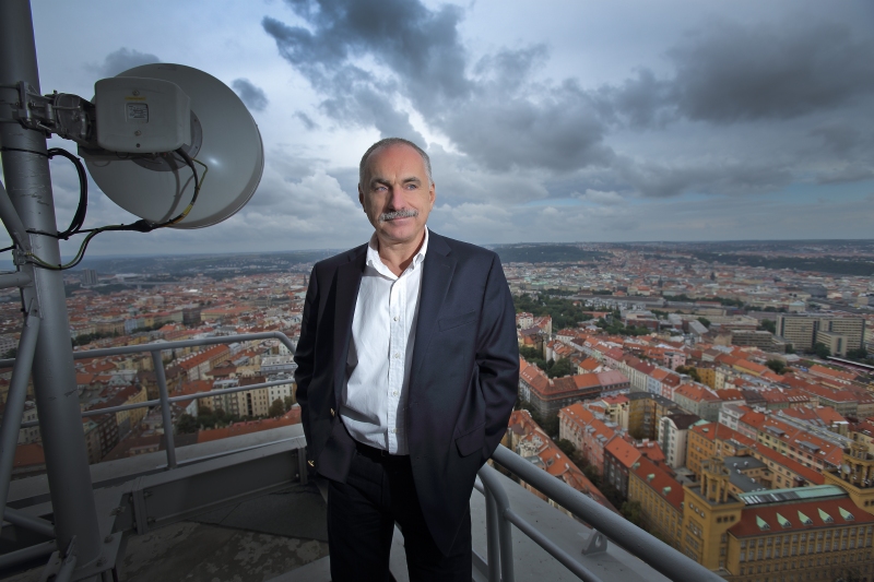 Šéf Českých Radiokomunikací Michal Čupa.