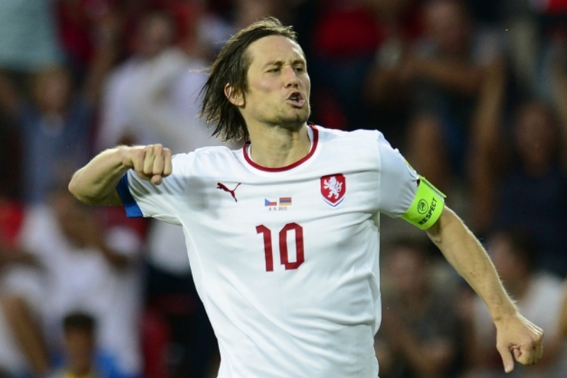 Kapitán fotbalové reprezentace Tomáš Rosický.