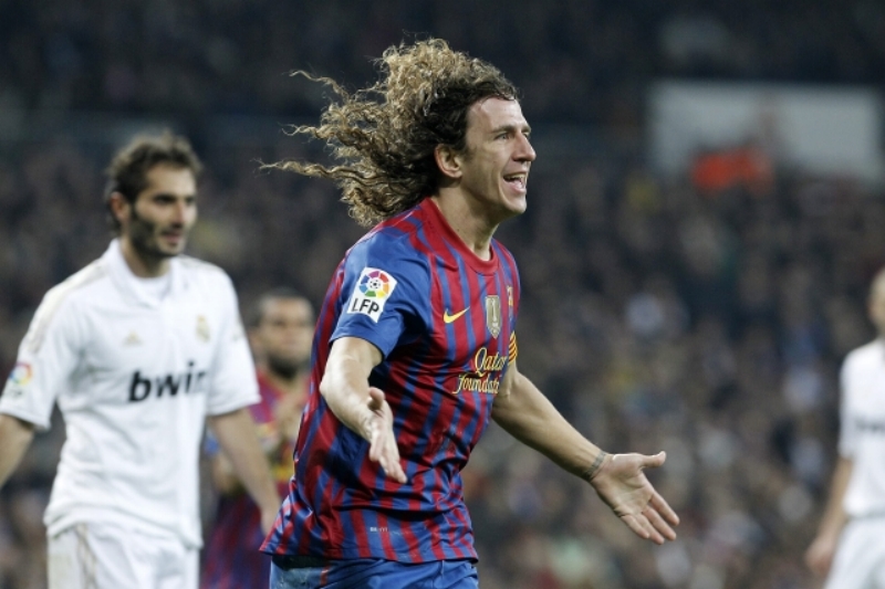 Dlouholetý kapitán Barcelony Carles Puyol.