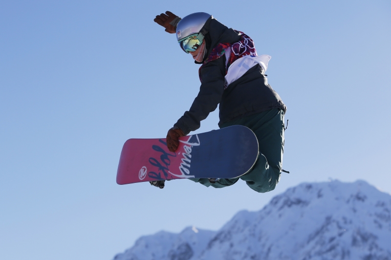 Snowboardistka Šárka Pančochová.
