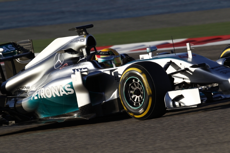 Mercedes může být s výkony v testech ještě celkem spokojený. 